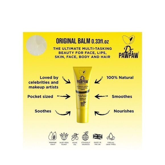 $4 ๐ Drโ Paw PawโOriginal Balm Multipurpose Balm Skin, Hands, Lips FULL SZ - Picture 5 of 9